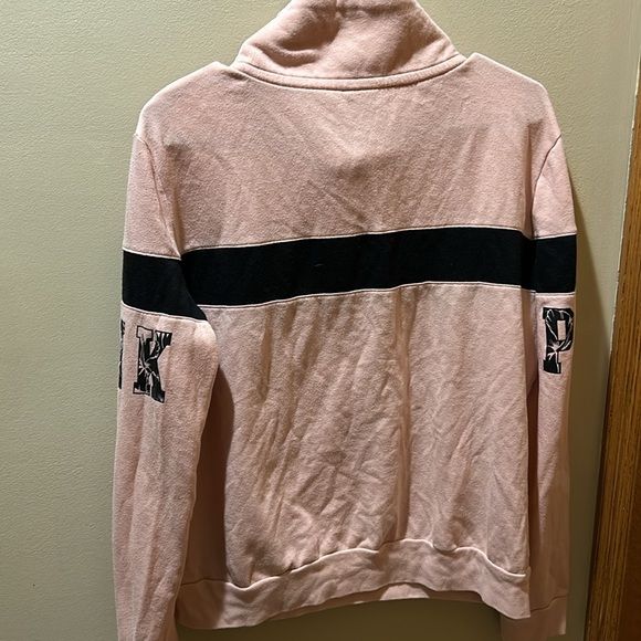 Pink Victoria Secret quarter zip top - Picture 5 of 5